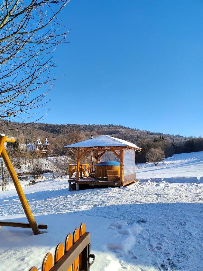 Chata nad Roztokami Baligród Exteriér fotografie